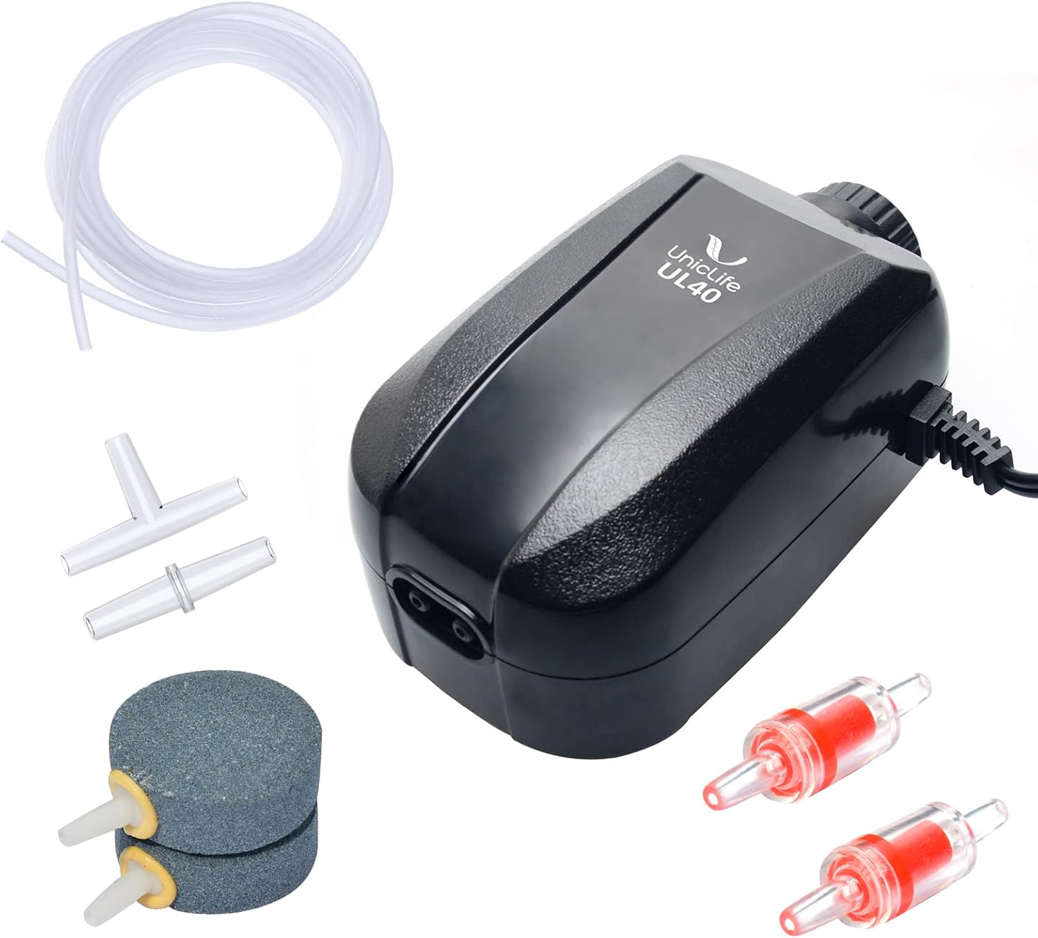Uniclife 64GPH dual outlet aquarium air pump