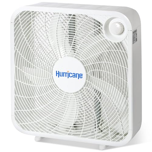 Hurricane Classic White Box Fan