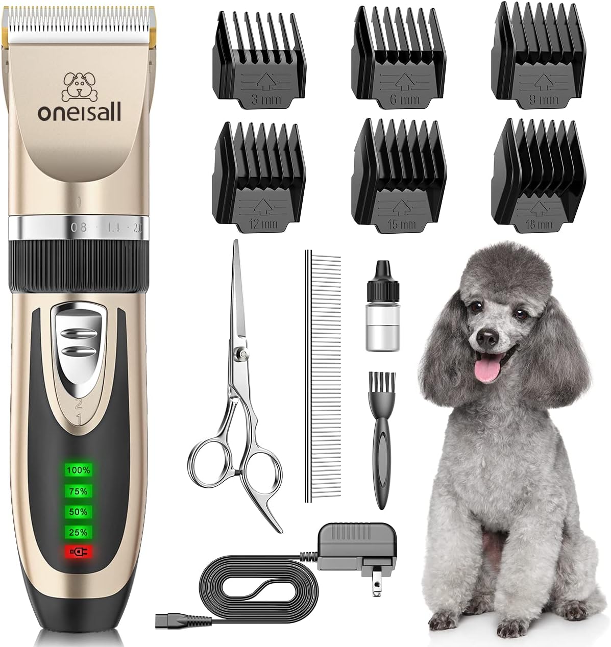 oneisall 2-Speed Dog Clipper
