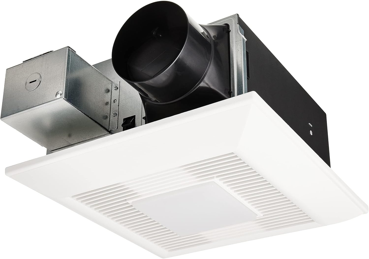 Panasonic WhisperFit Ceiling Mount Bathroom Exhaust Fan with Dimmable LED Light