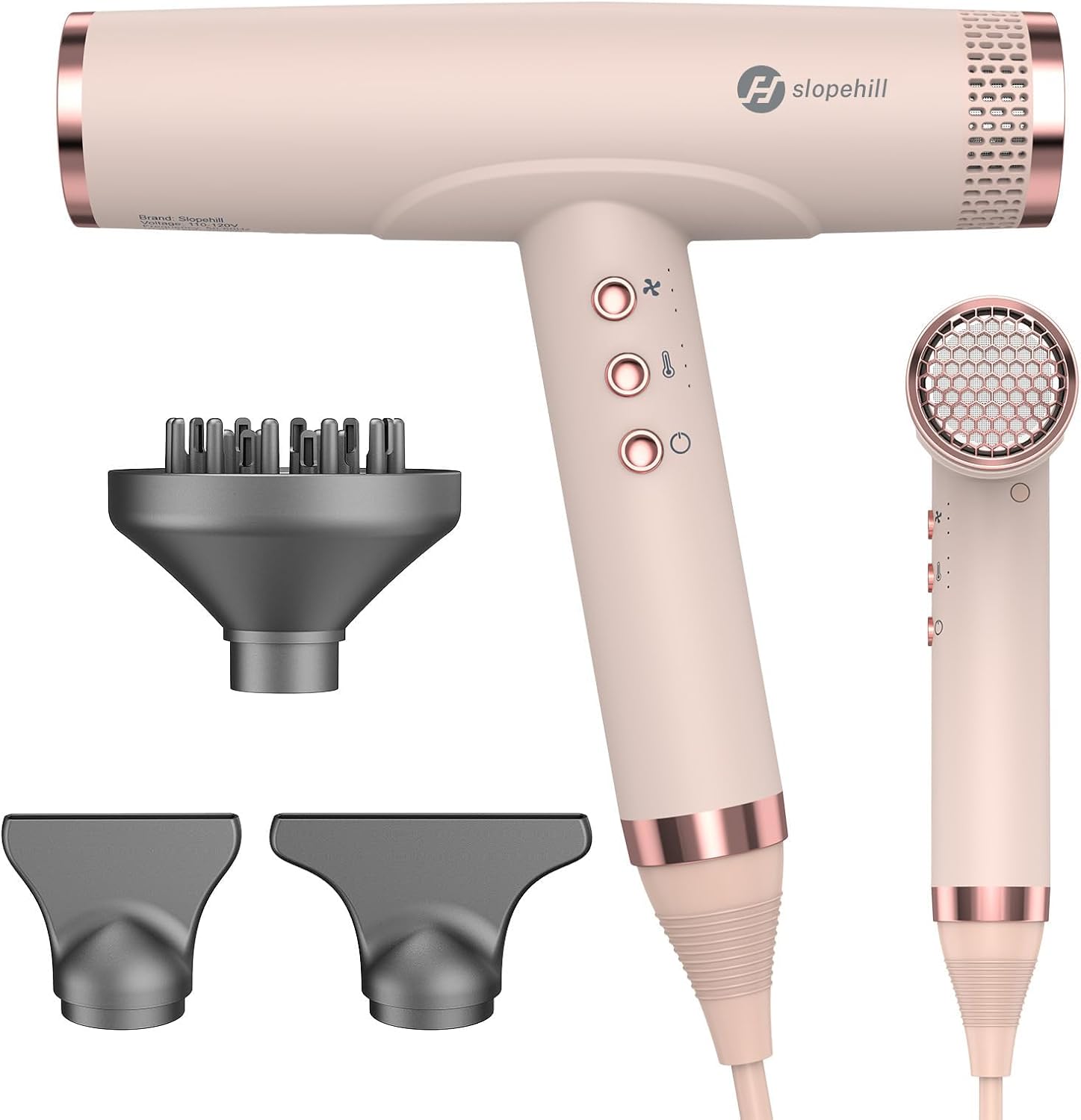 slopehill Professional Brushless Hair Dryer