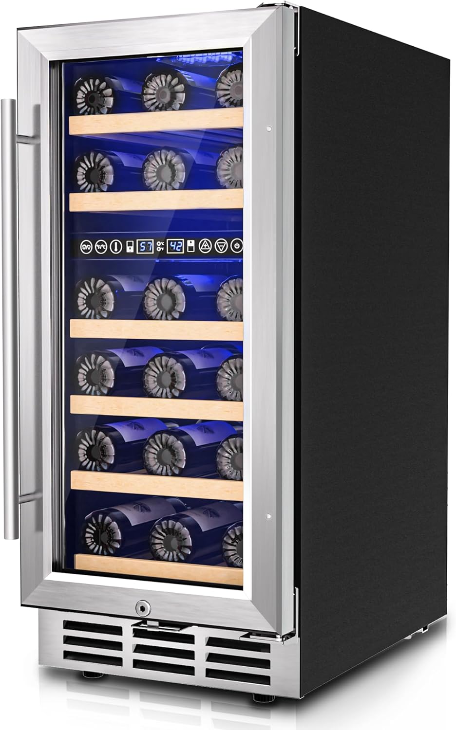 Icyglee 15 Inch Dual Zone Wine Cooler