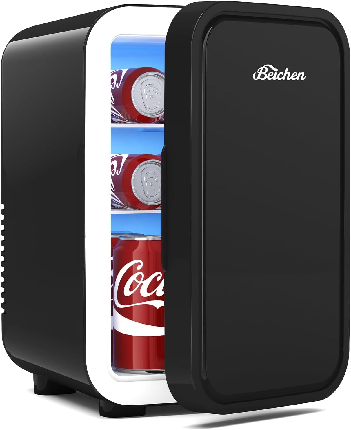 BEICHEN 6L Mini Fridge Black