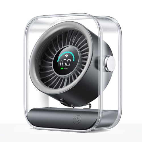 KIMMOO Rechargeable USB Desk Fan
