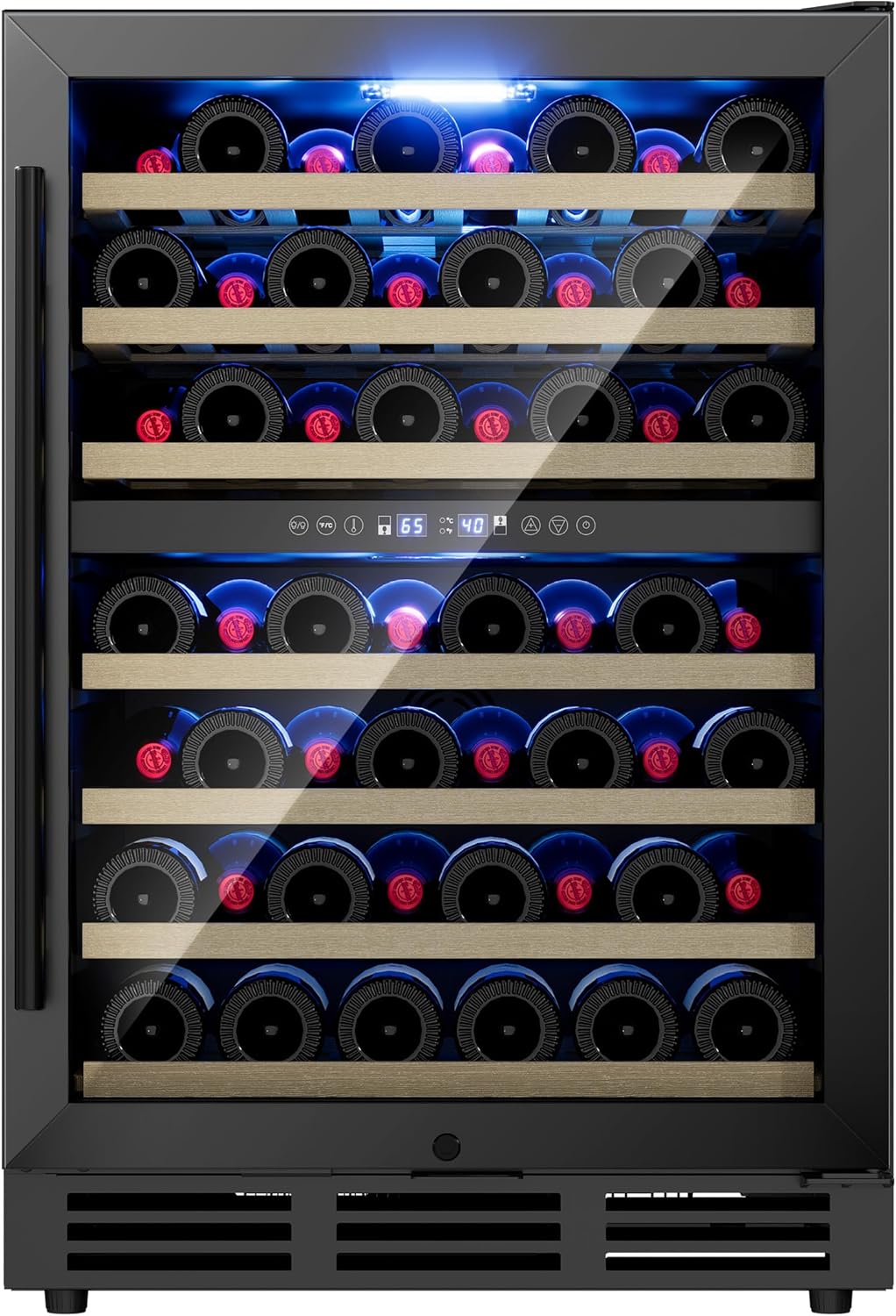 ICEVIVAL 24 Inch Dual Zone Wine Cooler