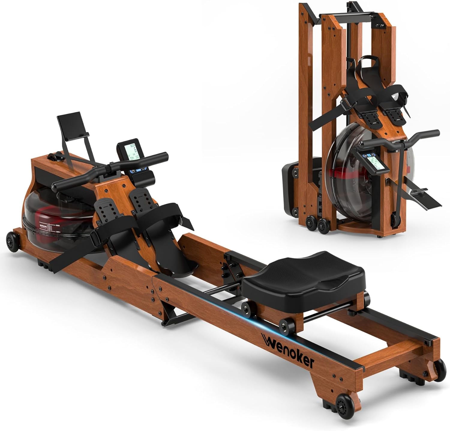 Wenoker Wooden Water Rowing Machine